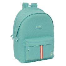 Safta el Ganso Basics Aquarelle Mochila para Portatil hasta 15.6" - Antirrobo - Conector USB - Base Acolchada - Bolsillo Frontal - Tirador Doble - Ergonomica - 24.55L - 310x180x440mm - Color Menta