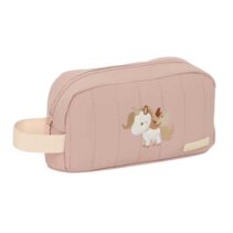 Safta Unicornio Portadesayunos Termico de 1.7L - Interior Forrado en Aluminio - 215x65x120mm - Color Rosa