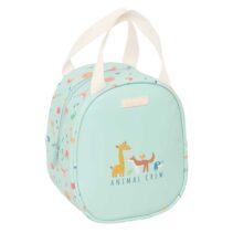 Safta Pandi Neceser Termo de 5.85L - Interior Forrado en Aluminio - Asa Superior - 190x140x220mm - Color Menta