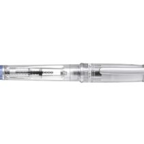 Pilot Prera Pluma Estilografica - Cuerpo Transparente - Incluye Convertidor y Cartucho de Tinta - Color Azul