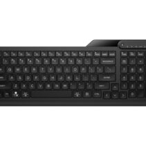 HP 475 Teclado Inalambrico Dual‑Mode - Bluetooth 5.3 + 2.4GHz - Teclas Concavas de Perfil Bajo - hasta 12 Teclas Programables - Conecta hasta 8 Dispositivos con HP Unifying o 3 via Bluetooth - Resistente a Derrames - Color Negro