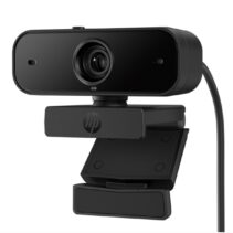 HP 435 Webcam Full HD 1080p - Autofoco - Correccion Automatica de Luz y Color - Campo de Vision 85° - Doble Microfono con Reduccion de Ruido - Giro 360° y Inclinacion 15° - Cubierta de Privacidad - Color Negro