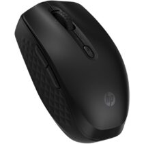HP 425 Raton Inalambrico Bluetooth - 4000 DPI Multi‑Superficie - Conecta hasta 3 Dispositivos - Bluetooth 5.3 + Swift Pair - 6 Botones Programables - Clic Silencioso - Autonomia 24 Meses - Color Negro
