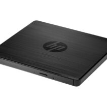 HP DVDRW F2B56AA Unidad Externa Grabadora y Lectora de CD/DVD - Diseño Ultrafino 9.5 mm - Conexion USB 2.0 Plug & Play - Compatible Windows y macOS - Portatil