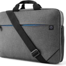 HP Prelude Topload Maletin para Portatil 15.6" - Compartimento Acolchado - Exterior de Nylon Resistente - Bolsillos Internos y Externos - Asa Doble y Correa Bandolera - Color Gris