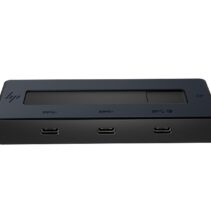 HP Hub Multipuerto 4K USB‑C - 4 Puertos USB‑C 10Gbps - Power Delivery 65W - Salida de Video 4K via DisplayPort Alt Mode - Diseño Compacto 50% Plastico Reciclado - Color Negro