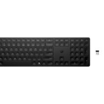 HP 655 Combo Teclado y Raton Inalambricos 2.4GHz - 24 Teclas Programables  Raton Optico Multi‑Superficie 4000 DPI - Teclas Silenciosas - Diseño Ergonomico - Color Negro
