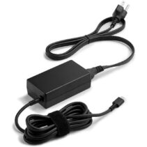 HP 65W USB‑C LC Power Adapter - Cargador USB‑C 65W con HP Fast Charge - Compatible con Portatiles HP con USB‑C - Diseño Compacto y Ligero - Cable 1.8 m - Color Negro