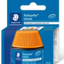 Staedtler Bote de Tinta para Recarga Marcador Textsurfer 364 - Capacidad 30ml - Color Naranja