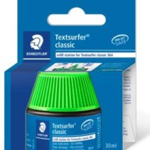 Staedtler Bote de Tinta para Recarga Marcador Textsurfer 364 - Capacidad 30ml - Color Verde