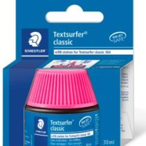Staedtler Bote de Tinta para Recarga Marcador Textsurfer 364 - Capacidad 30ml - Color Rosa