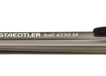 Staedtler 4230 M Boligrafo Retractil - Punta 1mm - Ancho de Linea Medio - Diseño Triangular - Color Negro