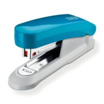 Novus Evolution E15 Fresh Grapadora de Sobremesa - Hasta 15 Hojas - Grapado Cerrado y Clavado - Incluye 200 Grapas Nº10 - Color Azulon/Gris