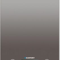 Blaupunkt BP4012 Bascula de Cocina Digital 5kg con Plataforma de Cristal - Pantalla LCD Retroiluminada - Funcion Tara - Alta Precision 1g - Autoapagado y Indicadores de Sobrecarga/Bateria Baja - Color Gris