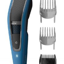 Philips HC5612/15 Cortapelos Series 5000 - Tecnologia Trim‑n‑Flow y Doble Cuchilla DualCut - 28 Ajustes de Longitud 0.5‑28mm - 75min de Uso Inalambrico - Incluye 3 Peines Guia  - Cuchillas Autoafilables Acero Inoxidable