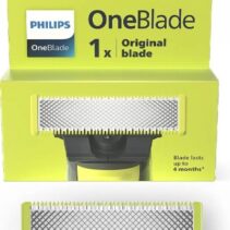 Philips OneBlade QP210/51 Cuchilla de Repuesto Original - Compatible con Todos los Mangos OneBlade y OneBlade Pro - Resistente al Agua IPX7