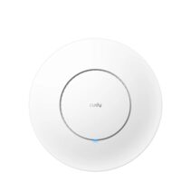 Cudy BE3600 Punto de Acceso para Techo - Doble Banda hasta 2882Mbps - WiFi 7 - Cobertura 120m2 - hasta 200 Dispositivos - PoE Pasivo - Autoreinicio - GbE Blindado - 231.9x231.9x57.1mm - Color Blanco