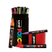 Posca Lata Metalica con 13 Marcadores de Pintura - 4x PC-5M