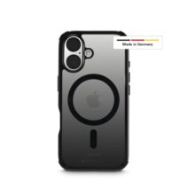 Hama Extreme Protect Funda para iPhone 16 - Magnetico - Antideslizante - Policarbonato - Proteccion D3O - Bordes Elevados - Color Negro