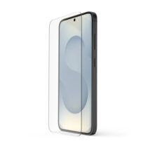 Hama Clear Protect Protector de Pantalla para Samsung Galaxy S25 Edge - Antihuellas - Vidrio de Seguridad - Grado de Dureza 9H - Color Transparente