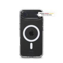 Hama Extreme Protect Funda para iPhone Air - Magnetico - Antideslizante - Policarbonato - Proteccion D3O - Bordes Elevados - Color Transparente