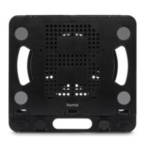 Hama Rotation Soporte para Portatil hasta 15.6" - Soporta hasta 3.5kg - Inclinacion en 8 Niveles - Antideslizante - 22x20x1.50cm - Color Negro