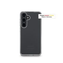Hama Always Clear Funda para Samsung Galaxy S24 - Antideslizante - Poliuretano Termoplastico - Bordes Elevados - Color Transparente