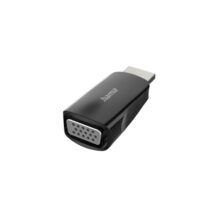 Hama Essential Adaptador de Video - Full HD - HDMI Macho - VGA Hembra - Color Negro