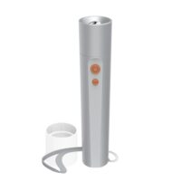 Hama Fl250 Linterna LED - Potencia 3W - 250 Lumenes - Funciona con 3 Pilas AAA - Aluminio - Color Plata
