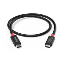 Hama Essential Cable USB-C Macho - Potencia Maxima 240W - Longitud 2m - Velocidad hasta 20Gbps - Blindaje Doble - Color Negro