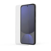 Hama Clear Protect Protector de Pantalla para Samsung Galaxy S24 FE - Antihuellas - Vidrio de Seguridad - Grado de Dureza 9H - Color Transparente