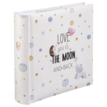 Hama hasta la Luna Album de Fotos - Capacidad para 200 Fotos 10x15cm - Insercion Lateral - Tapa Plastificada - 22.5x22cm - Multicolor