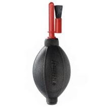 Hama Dust Ex Brush 55 Soplador para Limpieza de Lentes - Incluye Cepillo - Color Rojo