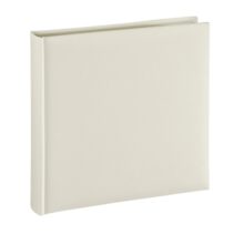 Hama Fine Art Album de Fotos - 80 Paginas Blancas - Tapa de Papel - 30x30cm - Color Beige