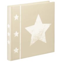 Hama Skies Album de Fotos - 60 Paginas Blancas - Tapa Plastificada - 30x30cm - Color Beige