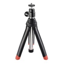 Hama Multi 4In1 Tripode Mini con Rosca 1/4" - Altura Ajustable hasta 86cm - Soporte para Smartphone y Camara Deportiva - Peso Max 400g - Aluminio - Cabezal de 3 Vias - Color Negro