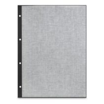 Hama Pack de 25 Cartulinas para Fotos - Perforado - Papel Intercalado - 233x310mm - Color Negro