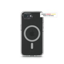 Hama Extreme Protect Funda para iPhone 16E - Magnetico - Antideslizante - Policarbonato - Proteccion D3O - Bordes Elevados - Color Transparente