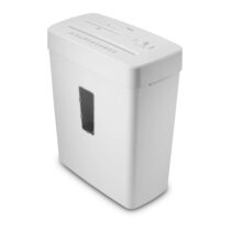 Hama Prime M50Cd-W Destructora de Papel Manual - 220W - 13L - Destruye hasta 6 Hojas - 2.5m/min - Microcorte P-5 - Apto CDs/DVD - Destruye Bandas Magneticas y Tarjetas - 31x16.4x38cm - Color Blanco