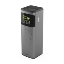 Hama High Power Bateria Externa Powerbank 24000mAh - Potencia 150W - USB-C - USB-A - Power Delivery - Pantalla TFT - Indicador de Carga - 3 Conexiones de Salida - 56.27x160x56.27mm - Color Gris