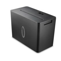 Hama Safe x40-B Destructora de Papel Manual - 210W - de 8L - 64dB - Destruye hasta 4 Hojas - 1.8m/min - Corte Transversal P-4 - Destruye Bandas Magneticas y Tarjetas - 29.5x15.5x20.7cm - Color Negro