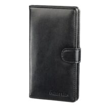 Hama Vegas Estuche para Tarjetas de Memoria SD y Micro-SD - Capacidad hasta 12 Tarjetas - Cuero - 8x1.6x13.7cm - Color Negro