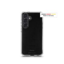 Hama Extreme Protect Funda para Samsung Galaxy S25 - Antideslizante - Policarbonato - Proteccion D3O - Bordes Elevados - Color Transparente
