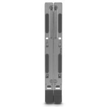 Hama Aluminium Soporte para Portatil hasta 15.6" - Soporta hasta 5kg - Plegable - Inclinacion en 6 Niveles - Antideslizante - Aluminio - 18x25x2cm - Color Plata