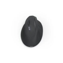 Hama EWM-500L Raton Optico Inalambrico para Zurdos 1600dpi - Ergonomico - 7 Botones - Rango 10m - USB-A RF 2.4GHz - 8.6x7.1x11.5cm - Color Negro