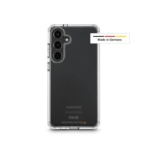 Hama Extreme Protect Funda para Samsung Galaxy S24 - Antideslizante - Policarbonato - Proteccion D3O - Bordes Elevados - Color Transparente