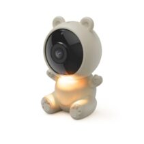 Hama Vigilabebes Inteligente con Camara Full HD - Luz Nocturna Integrada - Sensor de Movimiento - WiFi - IP20 - Micro-SD - Angulo de Cobertura de 100º - Encriptado Wpa2 - 128GB de Memoria - Color Blanco