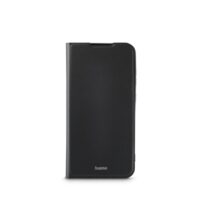 Hama Daily Protect Funda para Samsung Galaxy S24 - Antideslizante - Cierre Magnetico - Antihuellas - Poliuretano Termoplastico - Funcion de Soporte - Color Negro