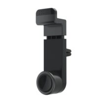 Hama Flipper Soporte de Coche para Smartphone - Pinza para Rejilla - Ancho Dispositivo de 4.8 a 9cm - Color Negro
