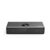 Hama Essential Conmutador HDMI 8K - Bidireccional - Indicador LED - 1 Entrada 2 Salidas - 2 Entradas 1 Salida - Color Negro